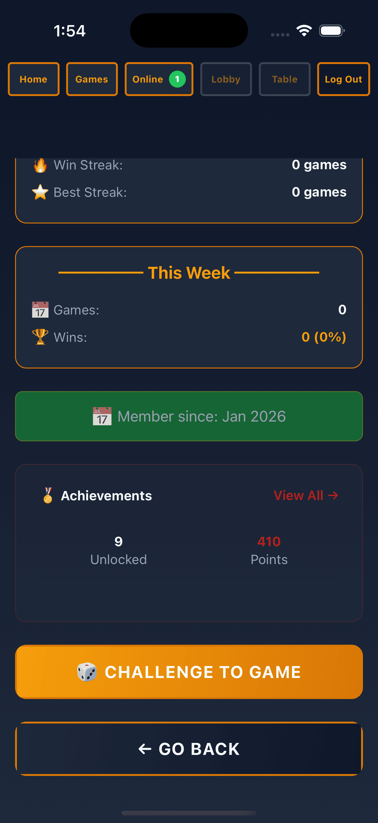 Dice Casino screenshot